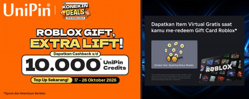 Roblox Gift, Extra Lift! Gayanya Berkilau, Promonya Bikin Terpukau!